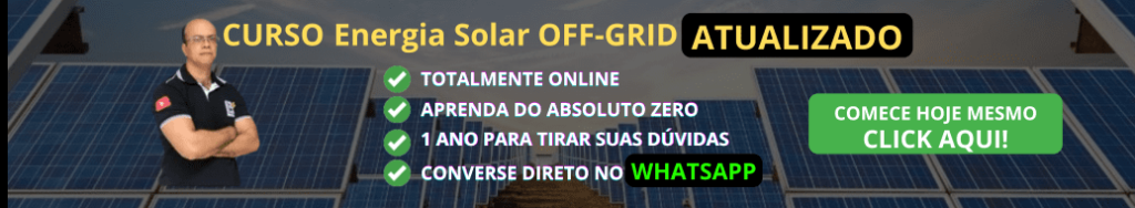 curso energia solar fotovoltaico off grid Luciano Batista